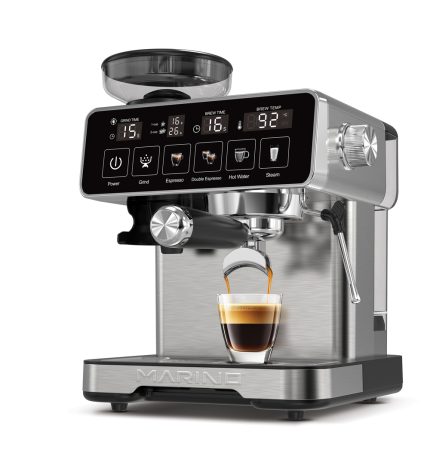 Espresso Maker with Coffee Grinder MN-301